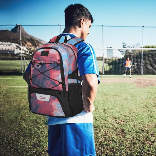 Vista 42 de Goloni Mochila de fútbol,Mochila de baloncesto con compartimento para pelotas y compartimento para zapatos,Mochila para baloncesto,Fútbol