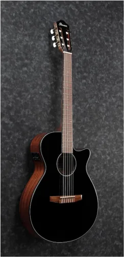Vista 3 de Ibanez AEG50N Guitarra Acústica-Eléctrica - Negro Alto Brillo