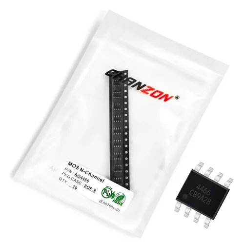 Vista 38 de Chanzon 2N60 TO-220AB NMOS MOS N-Channel Power MOSFET Transistor, alto voltaje y corriente nominal, (paquete de 10 unidades)