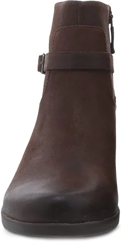 Vista 4 de Dansko Botines de tacón Cagney para mujer, cómodos, soporte de arco, botín sin botones