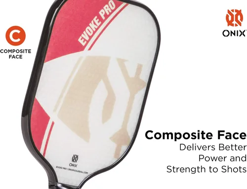 Vista 14 de Onix Evoke Pro Pickleball Paddle Rojo - Evoke Pro