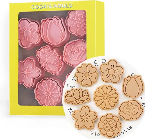 Vista 12 de Juego de cortadores de galletas con forma de bola, 8 piezas de fútbol 3D, baloncesto, béisbol, voleibol, fútbol, tenis, cortadores de galletas