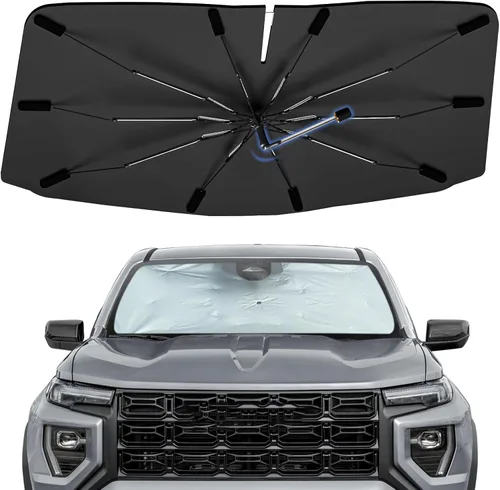 Vista 60 de Sombrilla Parasol para Parabrisas para Mazda 3 2014-2026, Parasol Plegable para Coche para Ventana Delantera, Visera Protectora Solar Altamente