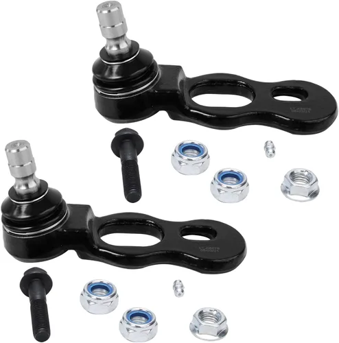 Vista 32 de Detroit Axle - Par (2) de juntas esféricas inferiores delanteras para Mitsubishi Montero 1992-2000 - [Montero Sport 1997-2004]