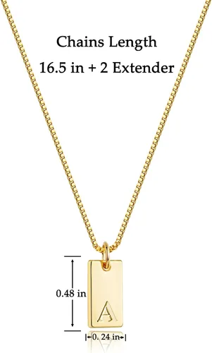 Vista 6 de Collares con iniciales para mujer, delicado collar con inicial de plata personalizada, collar con dije de plata pequeño para mujer, regalo