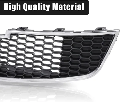 Vista 2 de G-PLUS Parachoques delantero inferior rejilla media/inferior compatible con Chevy Cruze 2011 2012 2013 2014 (no compatible con el modelo ECO)