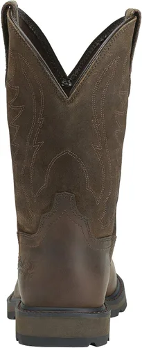 Vista 5 de Ariat Groundbreaker Steel Toe Work Boot Mens Wide Calf, Western Work Boots