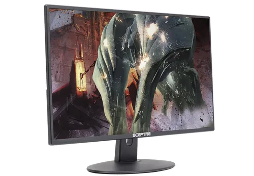 Vista 2 de Sceptre Monitor de juego FHD LED de 27 pulgadas 75Hz 2X HDMI VGA altavoces integrados, negro metálico ultra delgado