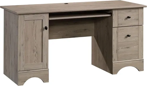 Vista 7 de Escritorio para computadora de arce cepillado, Madera