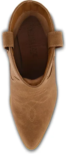 Vista 5 de CUSHIONAIRE Botas Rocky Western para mujer con detalles de puntada y acolchado de espuma viscoelástica, anchos disponibles