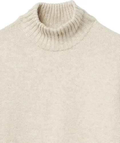 Vista 6 de Tienda Essentials Suéter de cuello alto suave al tacto para hombre