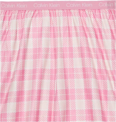 Vista 2 de Calvin Klein Pantalón de pijama de microfibra cepillada súper suave para niña