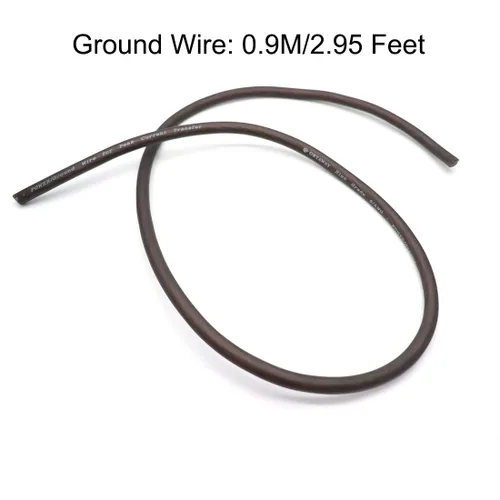 Vista 4 de Kit de altavoz de sistema de audio automático de 6 amperios para automóvil, cable de cableado de instalación de 1200 W, haz conexiones y aporta