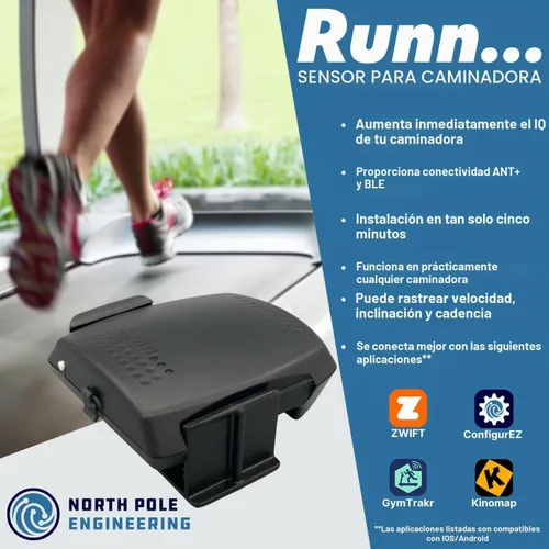Vista 2 de Corre... Retrofit Smart Treadmill Sensor - Haz de tu cinta de correr una cinta de correr inteligente!