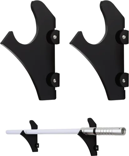Vista 2 de Soporte para sables de luz - Soporte para sable de luz de plexiglás negro