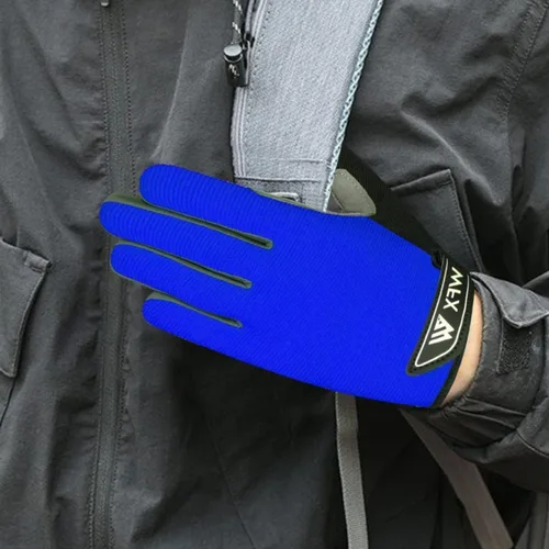 Vista 4 de Guantes de ciclismo para niños pequeños de 8 a 12 años, guantes de jardinería, guantes de ciclismo para niños de 8 a 12 años, guantes de ciclismo
