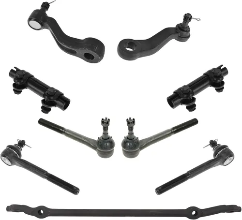 Vista 339 de TRQ Kit de dirección delantera con barra de acoplamiento de fuelle de piñón y cremallera compatible con Toyota Echo 2000-2005