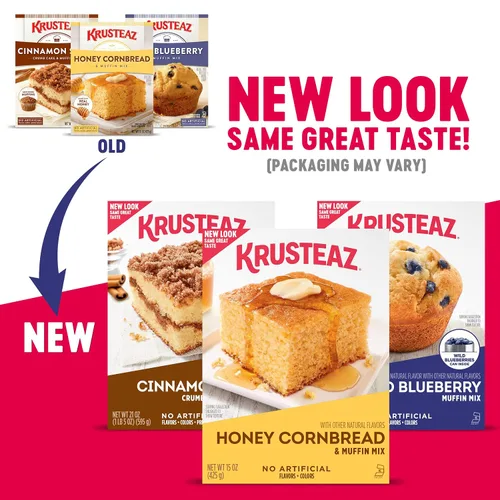Vista 8 de Krusteaz Chocolate Chunk Muffin Mix – Sin sabores ni conservantes artificiales – Caja de 18.25 onzas (paquete de 12)