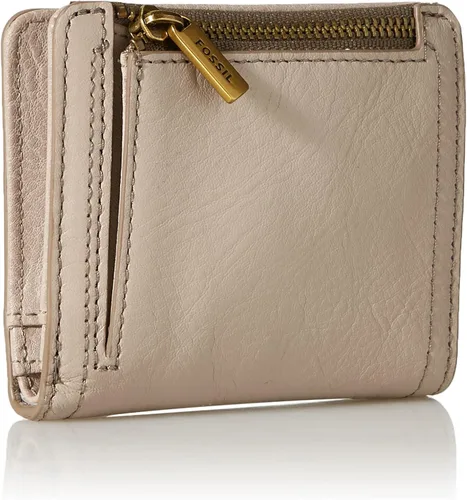Vista 2 de Fossil Logan - Cartera plegable de cuero con bloqueo RFID para mujer