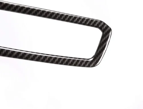 Vista 8 de Fibra de carbono estilo ABS coche interruptor decoración marco ajuste para BMW X5 G05 X7 G07 2019