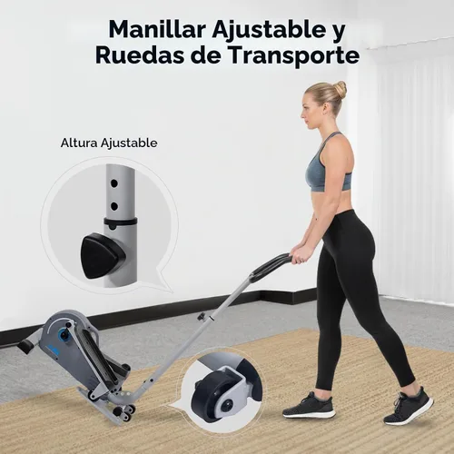 Vista 6 de JLL Mini Smart Megnetic Elliptical Machine with SunnyFit App for Home
