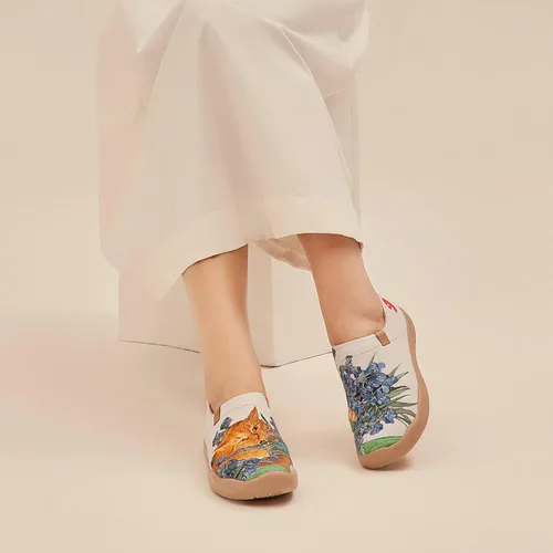 Vista 3 de UIN - Mocasines para mujer, tenis, caminar