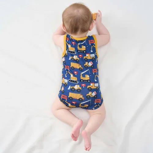Vista 113 de pureborn Mameluco de algodón súper suave para bebés niños y niñas de 0 a 24 meses