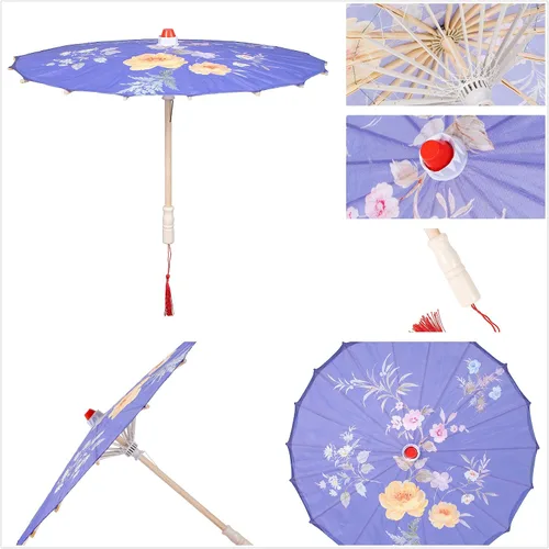 Vista 6 de Elibelle Bata de kimono tradicional japonesa para disfraz de niñas