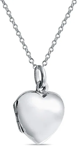 Vista 3 de Personalizado Grabar SWEET 16 cumpleaños Locket collar Hold foto titular grabado flor corazón Lockets para adolescentes