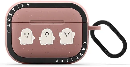 Vista 14 de CASETiFY Bounce Airpods Pro (1ª/2.ª generación) - Funda con anillo, negro Kingsnake - carbón mate
