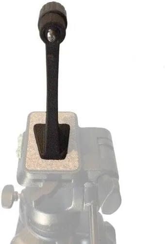 Vista 3 de Oberwerk Adaptador L de servicio pesado: trípode binocular y adaptador monopie/binocular pesado, cámara y soporte de alcance/versátil, estable