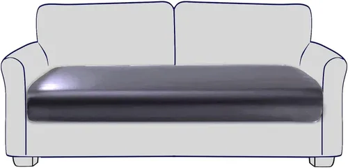 Vista 10 de Fundas de cojín para asiento de sofá, impermeables, fundas de cojín elásticas para sofá, protector de muebles con parte inferior elástica, fundas