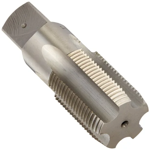 Vista 7 de Drill America - DWT64123 1-1/2 "-11-1/2 NPS de acero de alta velocidad 7 flautas recto tubería grifo, serie DWT
