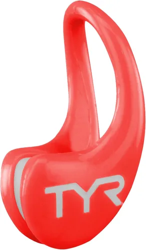 Vista 9 de TYR, pinza de natación Ergo Lightweight Polyurethane Frame Hypoallergenic TPR Nose Pads Ideal for Front Mount Snorkels 100% Latex-Free