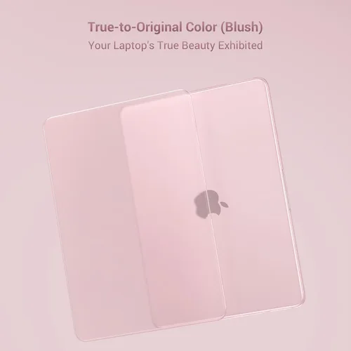Vista 3 de MOSISO Compatible con MacBook Neo Case 13 pulgadas 2026 A3404 A18 Pro Chip Rubor