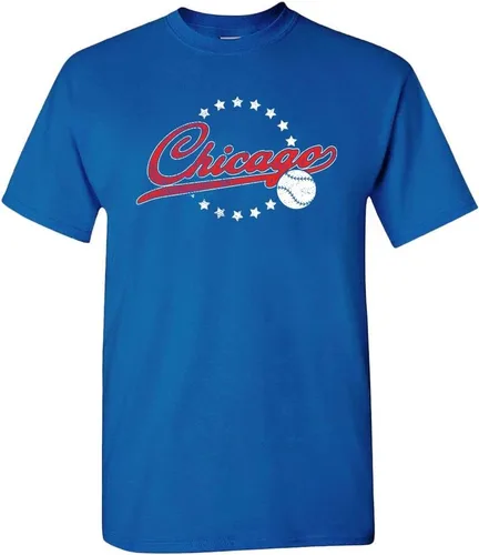 Vista 14 de Camiseta de hombre estilo vintage del equipo para aficionados al béisbol