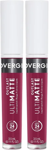 Vista 22 de COVERGIRL Outlast Ultimatte One Step 99350047205 - Color de labios líquido, Rose, Yay, Rose, 0.12 onzas líquidas, Yay, Rosé 115