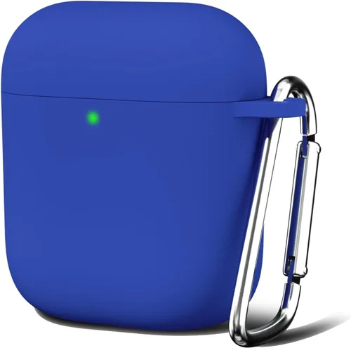 Vista 34 de Oakxco Funda de silicona para Airpods 3, bonita funda rígida femenina para Airpods de 3ª generación con llavero, gel de goma colorido suave de TPU