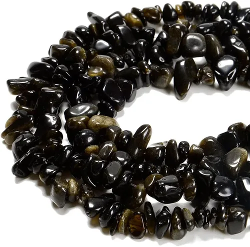 Vista 14 de Cuentas de piedras preciosas naturales de finchenita de azurita de 0.315 a 0.315 pulgadas, cristales curativos, pulseras de cintura, kit de collar