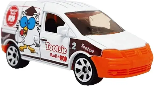 Vista 2 de Matchbox Tootsie Roll Pop Volkswagen Caddy Entrega Diecast 1/64
