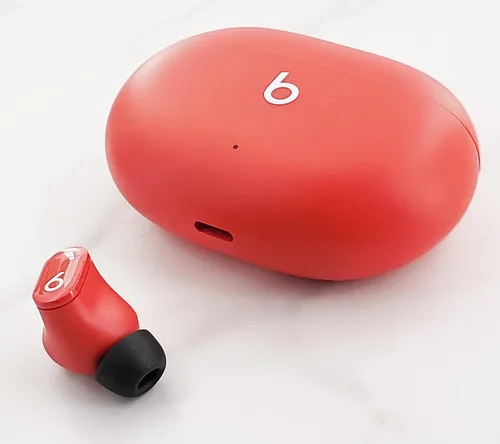 Vista 5 de ALXCD Almohadillas compatibles con Beats Studio Buds, S, M, L, 3 tamaños, 6 pares de auriculares de silicona suave, repuesto para Beats Studio Buds