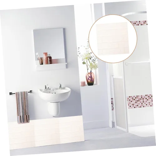 Vista 9 de Zerodeko Panel de pared 3D, 12 unidades, calcomanías de pared 3D, azulejos de pared para cocina, ladrillo de imitación de fondo, calcomanías