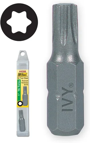 Vista 3 de IVY Classic 44306 Broca de inserción Torx T6 de 1 pulgada, Impact Plus, 1/caja