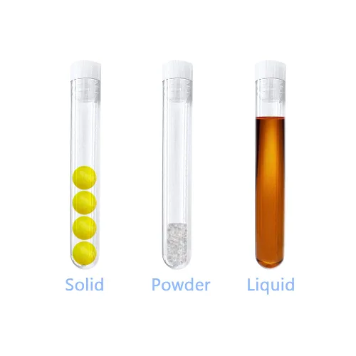 Vista 3 de 50 tubos de ensayo de plástico transparente de 0.3 fl oz con estante, tubo de 0.630 x 3.937 in con tapas y estante de tubos de 50 agujeros, juego