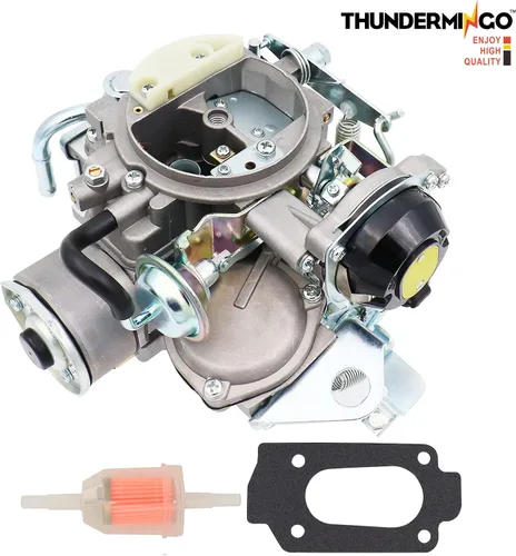 Vista 2 de Carburador para motor Nissan Pickup 720 2.4L Z24 para Nissan Bluebird Caravan Datsun Atras Truck Vanette Panel Van 1983-1986, Reemplazo