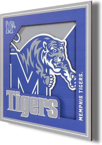 Vista 46 de YouTheFan NCAA Texas A&M Aggies - Arte de pared de la serie de logotipos 3D - 12x12 pulgadas