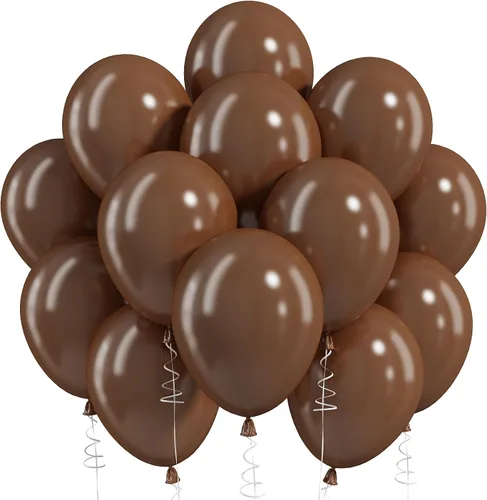 Vista 11 de Globos negros 30 Pack Matte Black Helium Balloons for Birthdays, Graduation, Casino, New Year, Halloween