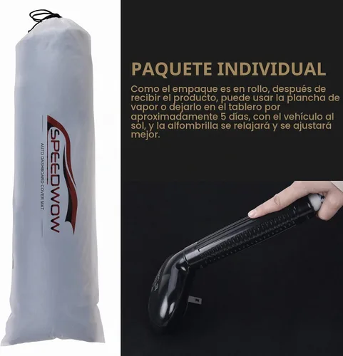 Vista 7 de SPEEDWOW Alfombrilla Cubierta Tapete para Tablero de Instrumentos Compatible con Chevrolet Silverado Avalanche Tahoe Suburban GMC Pickup Yukon Negro