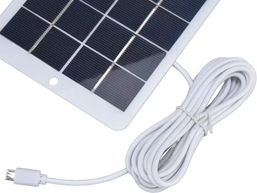 Vista 5 de 3W 5V paneles solares de polisilicio mini USB cargador solar batería salida solar alta eficiencia de conversión DIY cargador solar panel generador