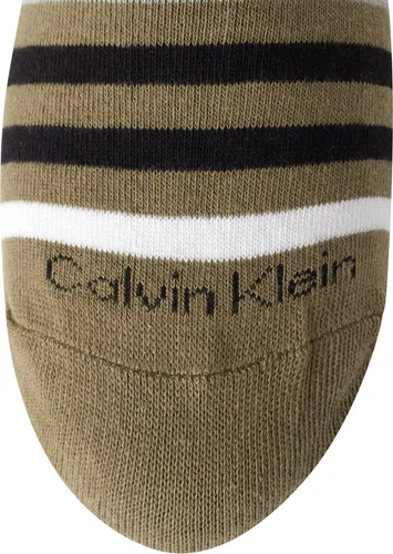 Vista 6 de Calvin Klein Calcetines de vestir para hombre mezcla de algodón calcetines estampados paquete de 4